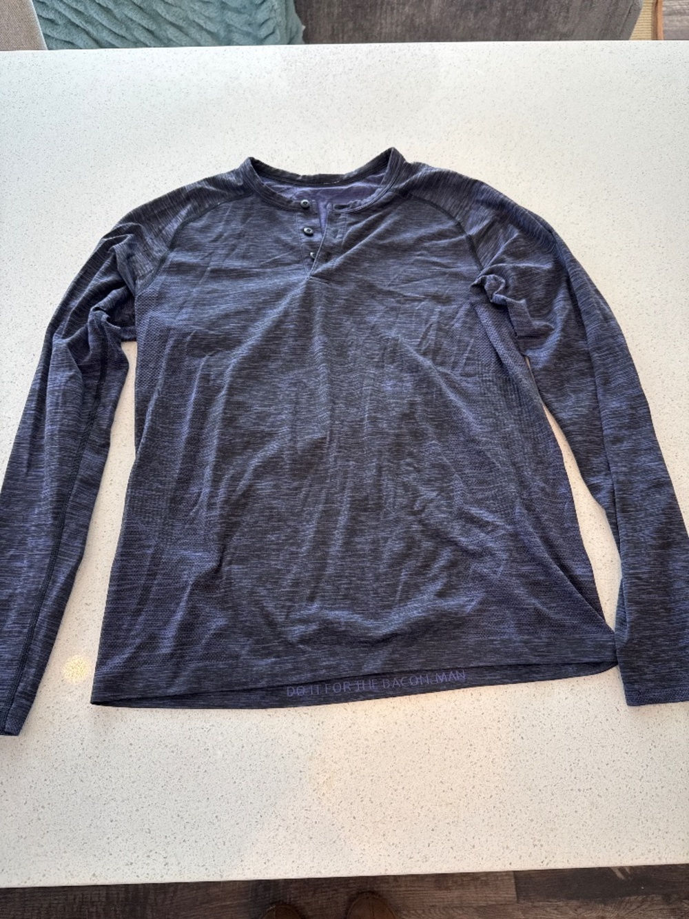 Men’s Lululemon Purple Henley